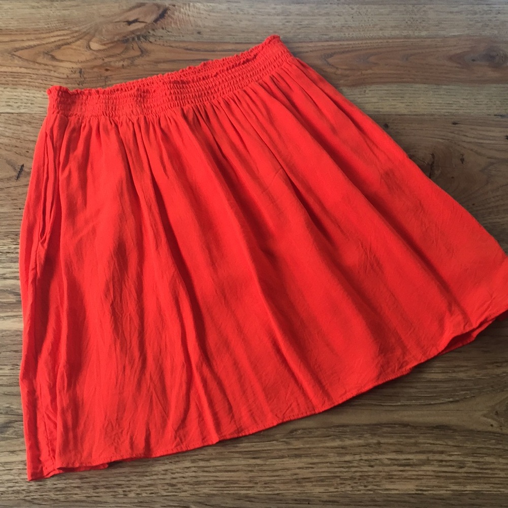 Mossimo Red Skirt